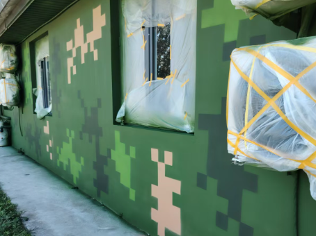 桦甸海洋 / 林地场景数码伪装