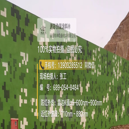 桦甸专业承接园区围墙迷彩喷涂、