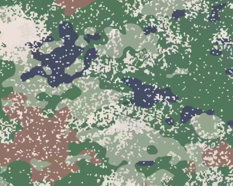 桦甸星空迷彩漆施工聚焦园区围墙、